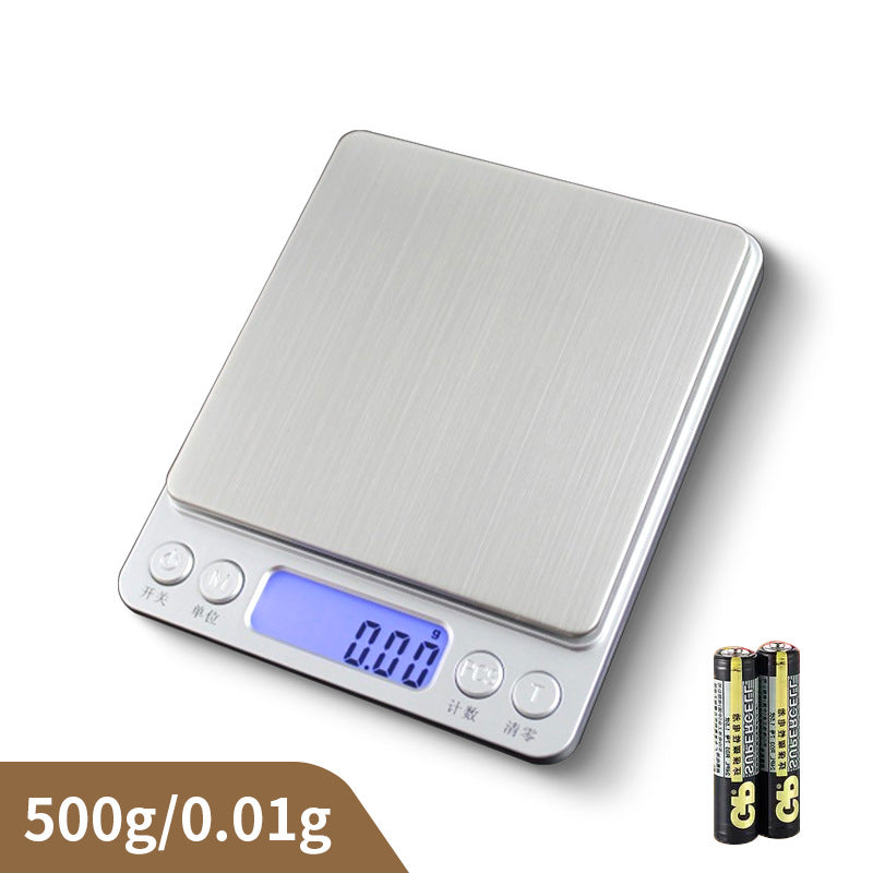 Beiyue i2000 ステンレス製 キッチンスケール 0.1g単位で測れる高精度 × 多用途ミニ電子スケール