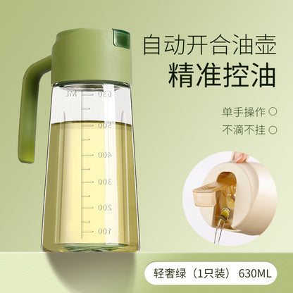 2WAY ガラス製オイルスプレー｜噴霧＆注ぐ 両用・大容量・食品用グレード・多機能プレス式オイラー