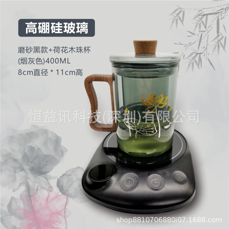 100℃沸騰・温度維持機能搭載ヒーティングコースター｜アロマティー・健康ケトル対応」