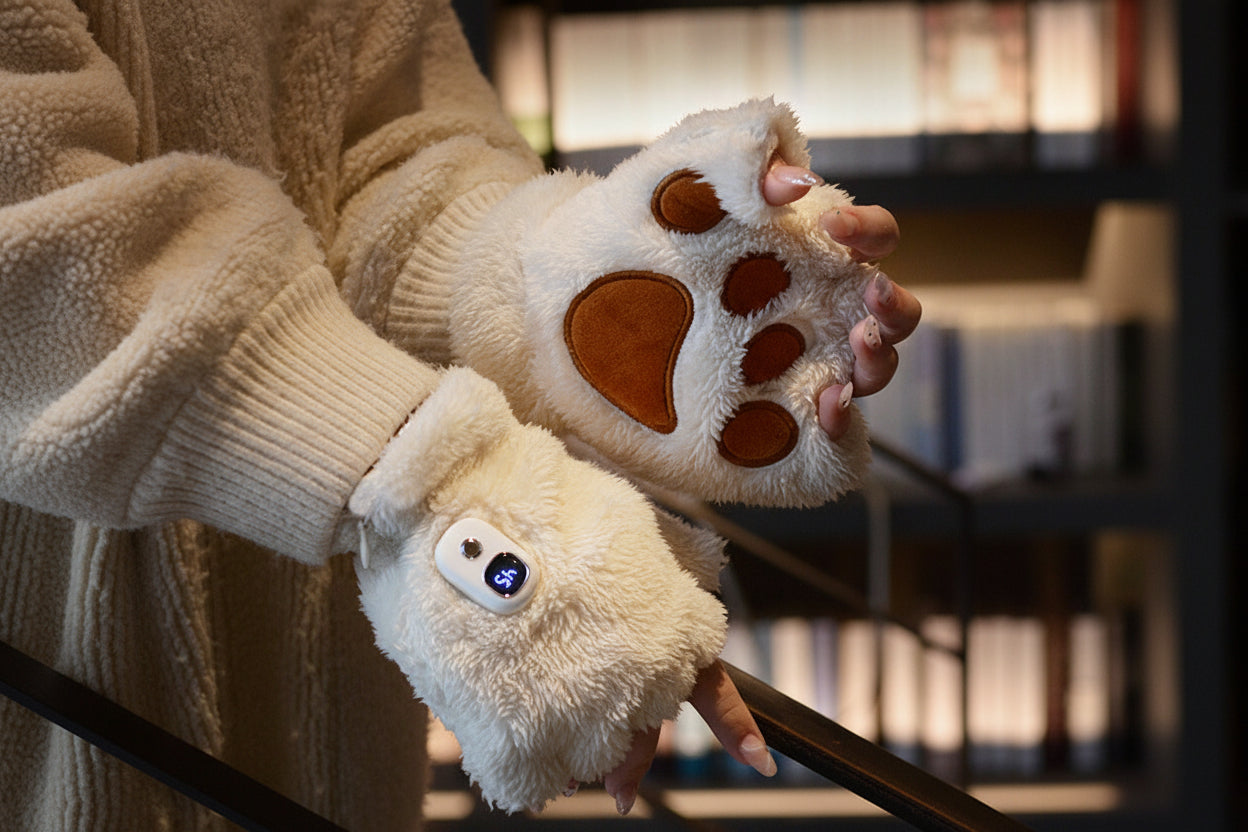 冬の必需品 電熱ヒーターグローブ＆ポータブルハンドウォーマー