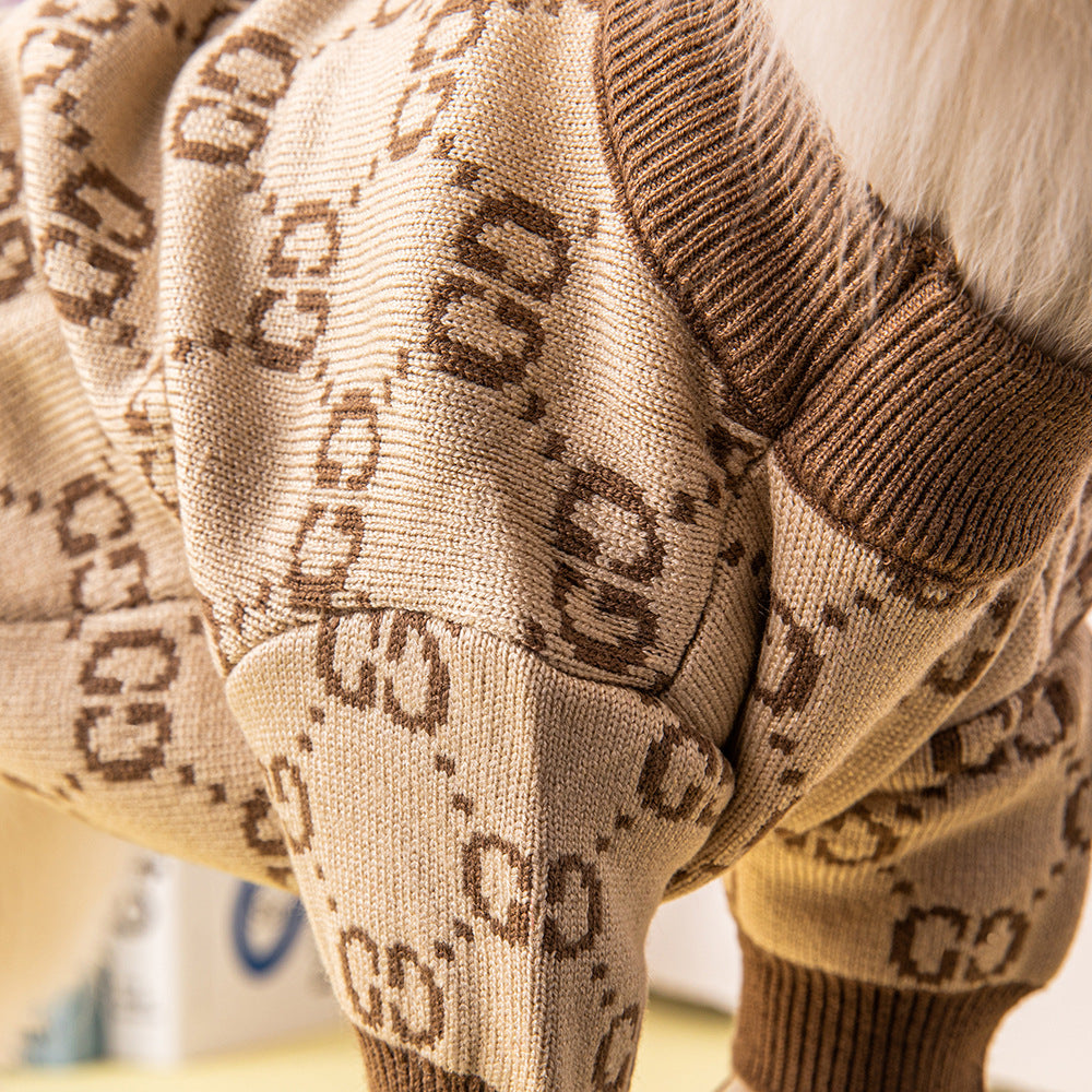 犬用セーター｜トレンドペットウェア 高品質 犬猫用服｜フレンチブルドッグ・ポメラニアン・チワワ対応ドッグウェア おしゃれで暖かい、今季注目のペットセーター。 肌触りの良い高品質素材で、愛犬・愛猫の可愛さをさらに引き立てます。 小型〜中型犬にぴったりの万能デザイン。