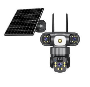 V380Pro トリプルレンズ防犯カメラ 600万画素・トリプルスクリーン表示｜Wi-Fi対応 ホームセキュリティカメラ 1台で“3方向”を同時監視。 高画質600万画素のトリプルレンズ搭載で、死角のないホームセキュリティを実現。 アプリ連動で外出先からでも家の様子を確認できる、次世代スマート防犯カメラです。