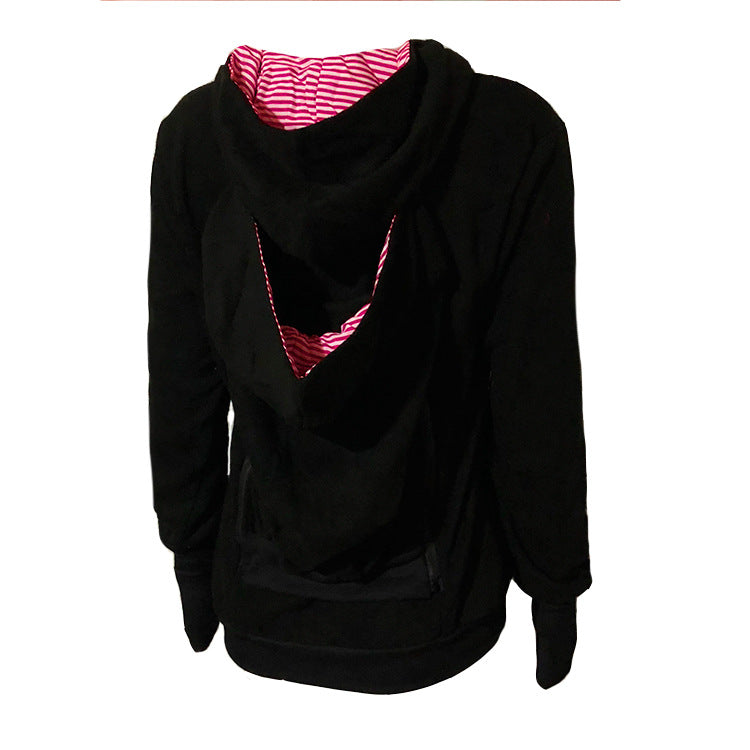 秋冬スリーインワンリムーバブルベビーバッグ多機能カンガルーマザーセータージャケットレディース服