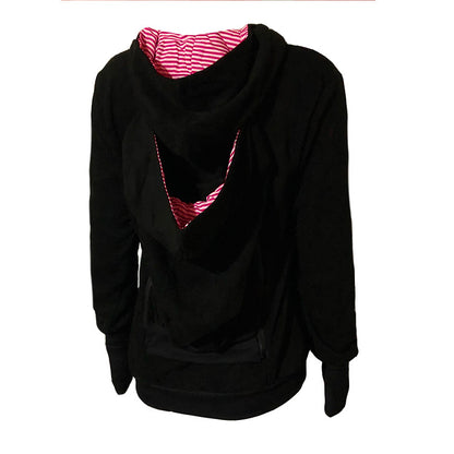 秋冬スリーインワンリムーバブルベビーバッグ多機能カンガルーマザーセータージャケットレディース服